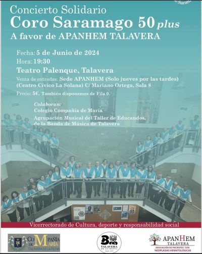 Coro Saramago 50 Plus