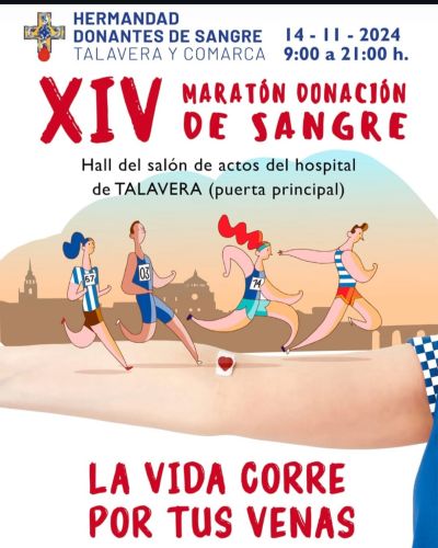 XIV Marat&oacute;n Donantes de Sangre